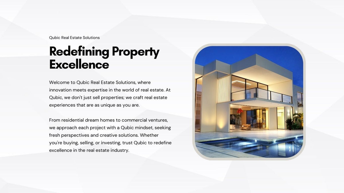 Cubic - Real Estate Canva Website Template